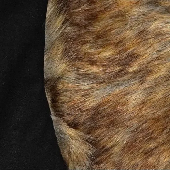 Trapper’s Black and Brown Fur-Lined Winter Hat by 4K in Black NWOT - Picture 4 of 6